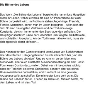 Bhne des Lebens Comic
