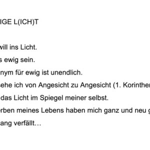 Grablicht Foto