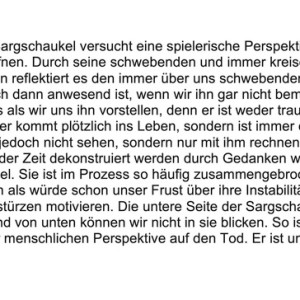 Sargschaukel