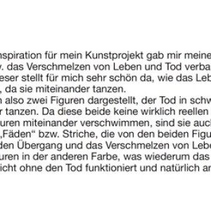 Totentanz s w Leinwand